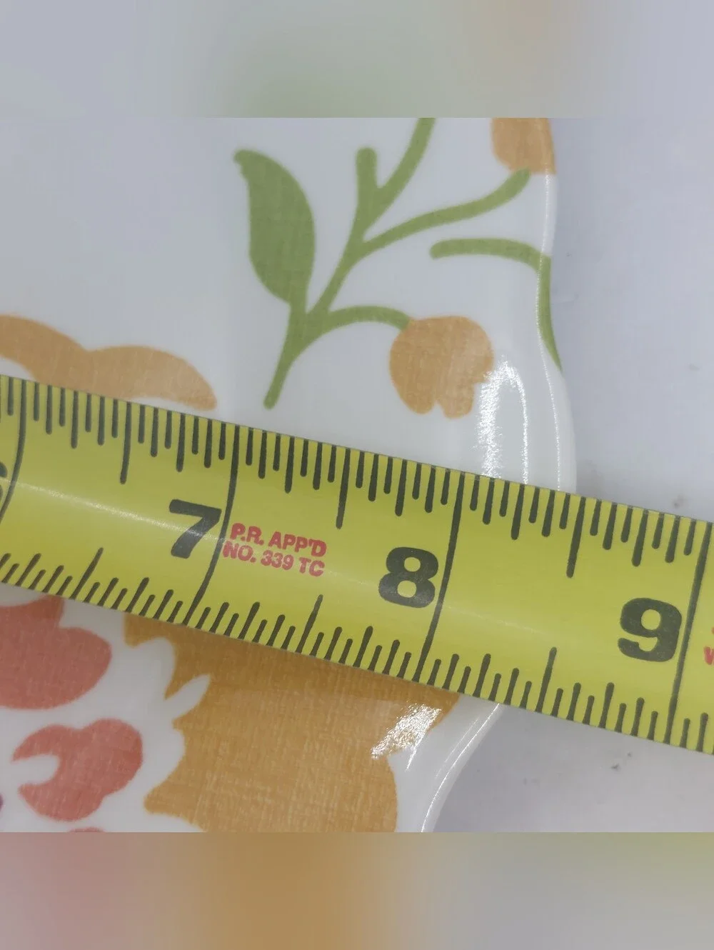 Better Homes Gardens Floral Citrus Plastic Dinnerware Salad Plates Bowls Lot 8